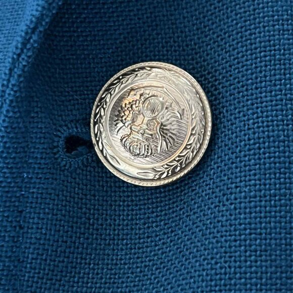 Lacrosse Blazer Suit Jacket Men's sz 44S green Made in USA - Picture 8 of 9